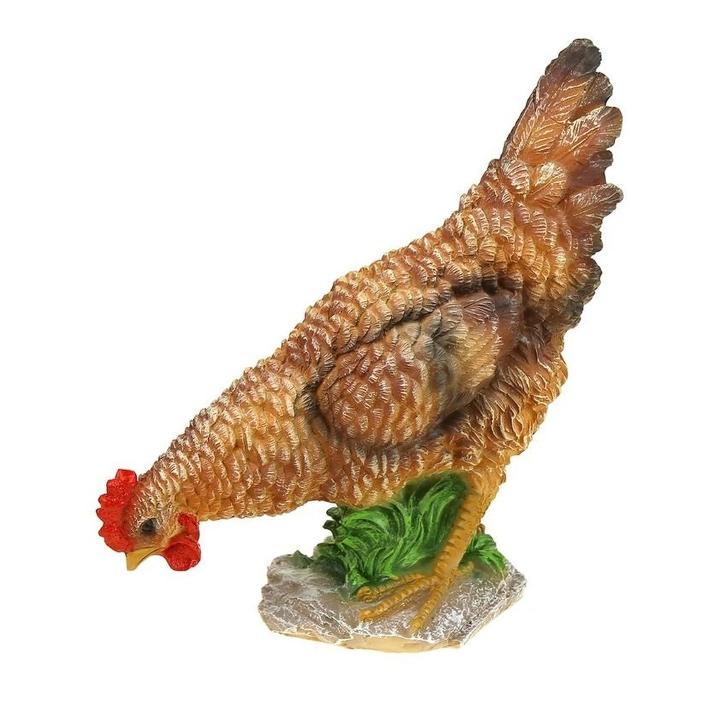 Фигура садовая КУРИЦА КЛЮЮЩАЯ /1