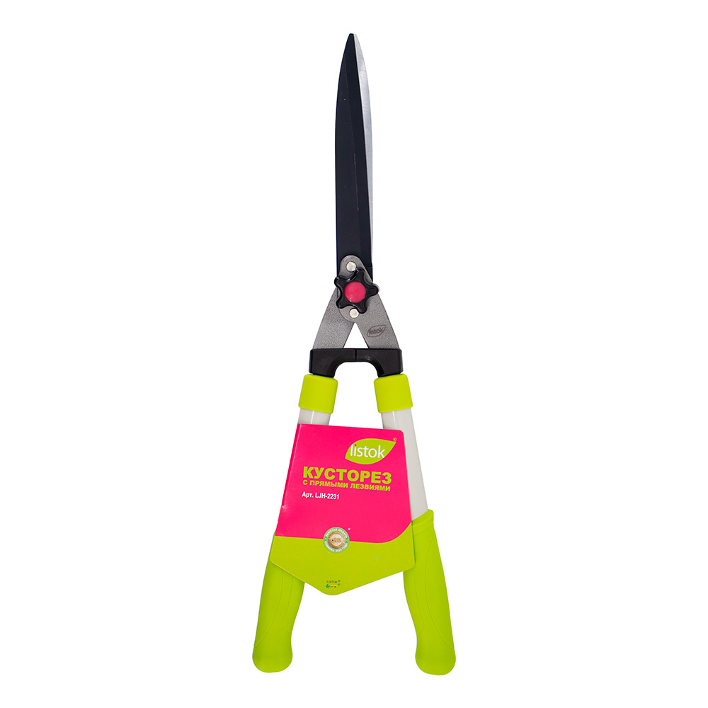 Кусторез LISTOK с прямыми лезвиями /6/12