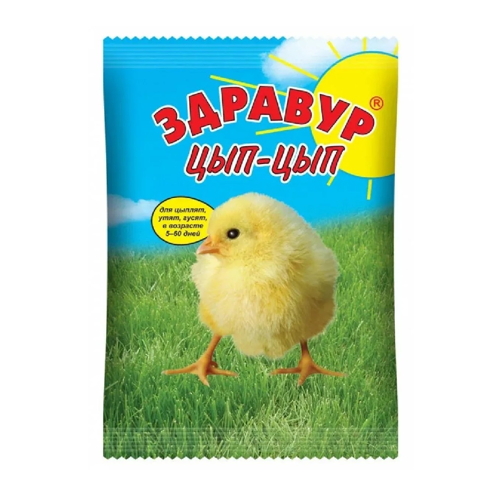 Премикс ЗДРАВУР ЦЫП-ЦЫП ВХ 250гр/40