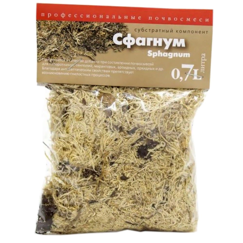 Мох сфагнум 0,7л /40