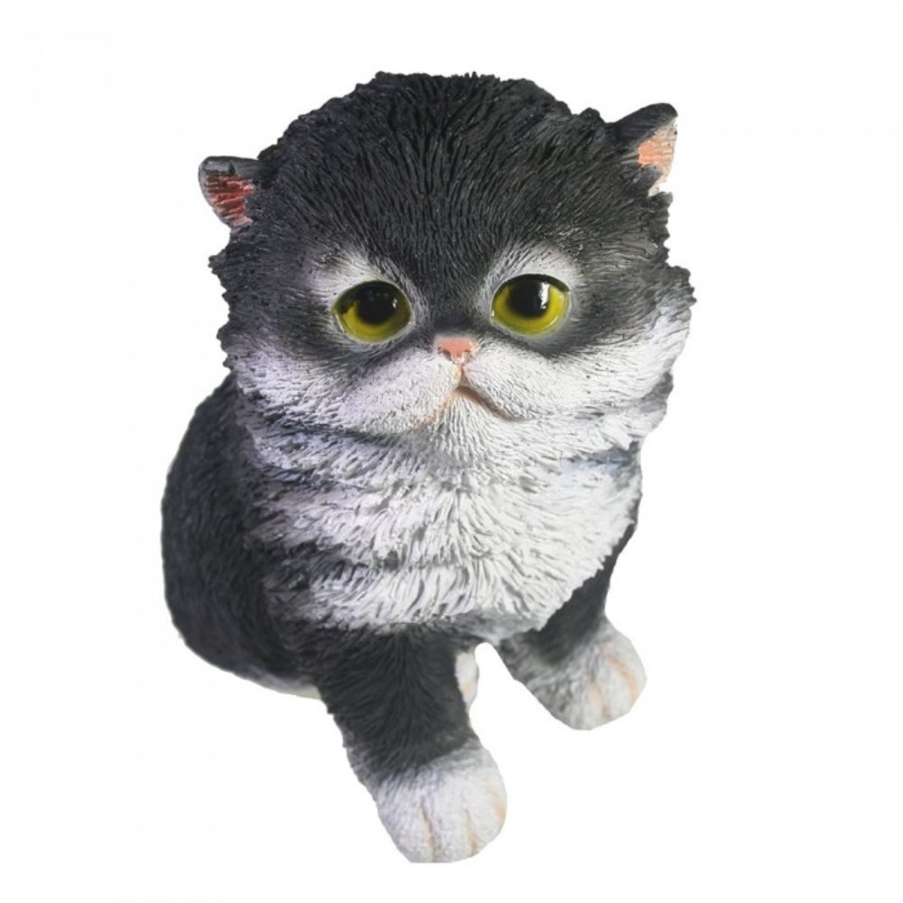 Фигура декоративная КОТЕНОК черный /