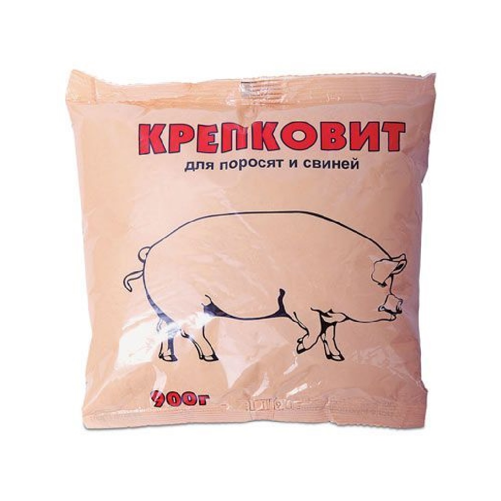 КРЕПКОВИТ д/поросят и свиней ВХ 900гр/10