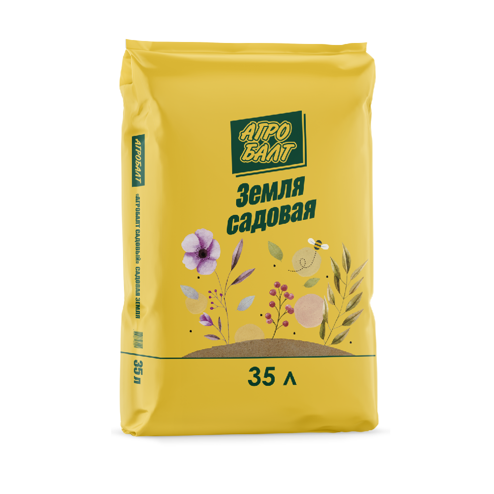 Грунт Агробалт Земля садовая 35л /60