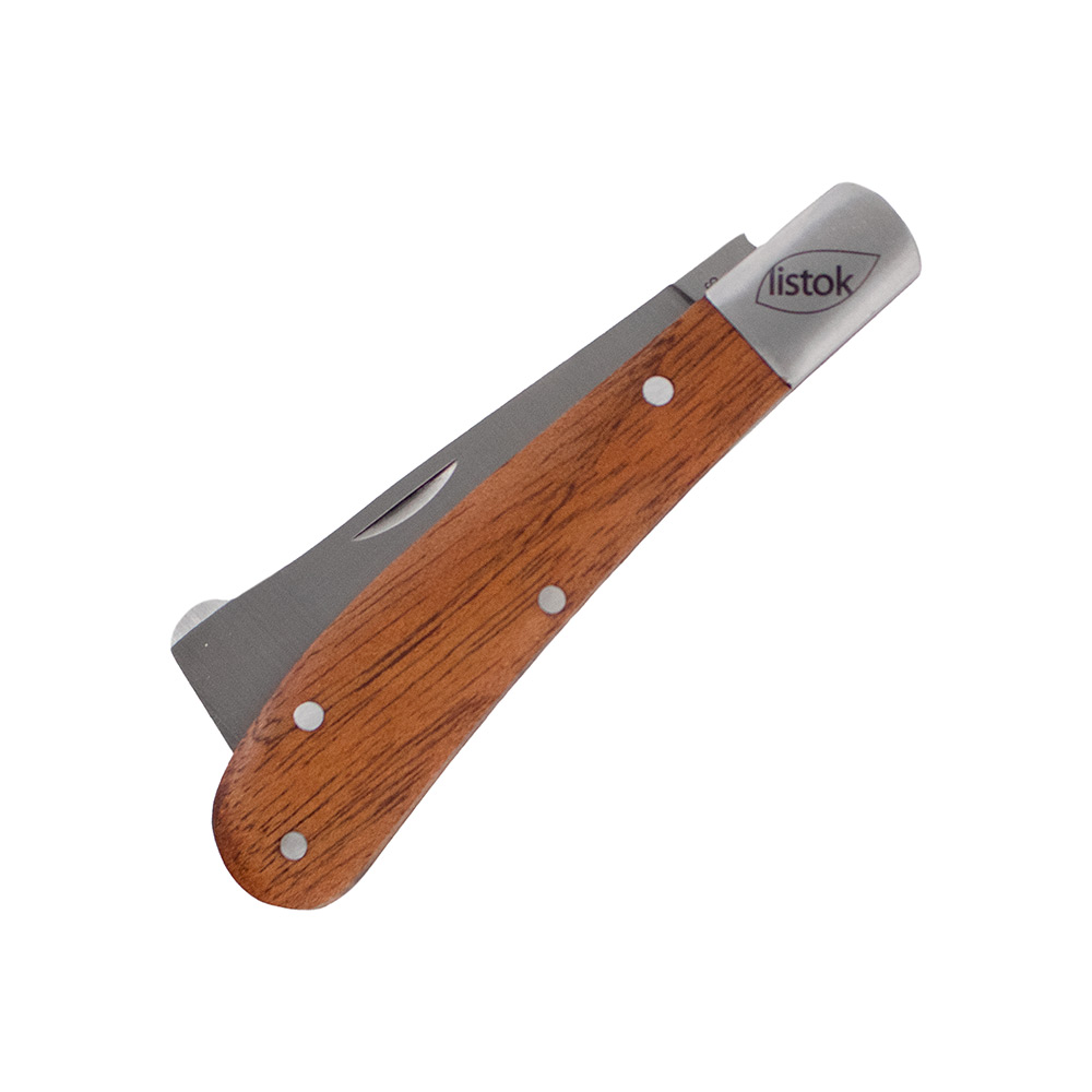 Нож LISTOK ЯПОНСКИЙ САД садовый прививочный /10/100