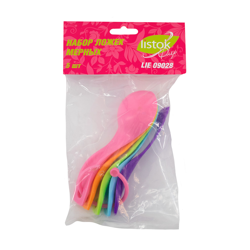 Ложки мерные LISTOK ФЛЁР 5шт  /330