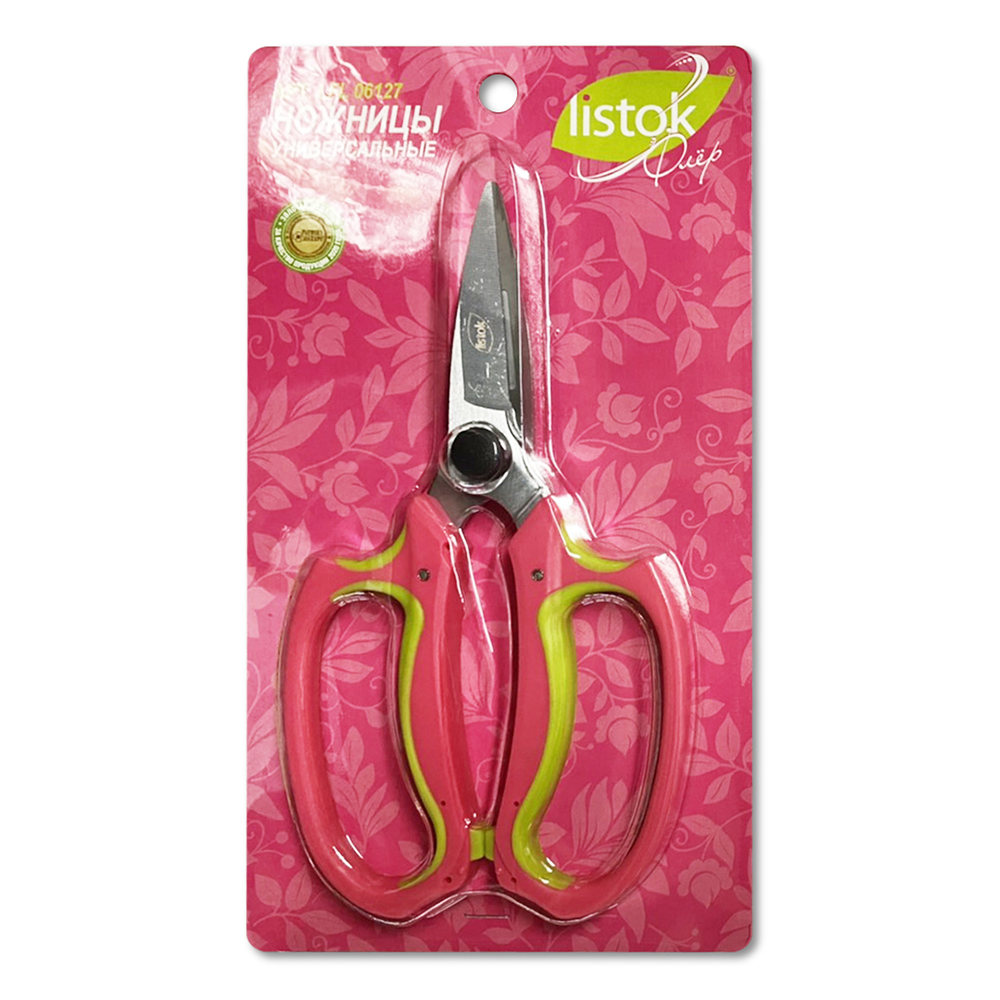 Ножницы LISTOK ФЛЁР универсальные  /72