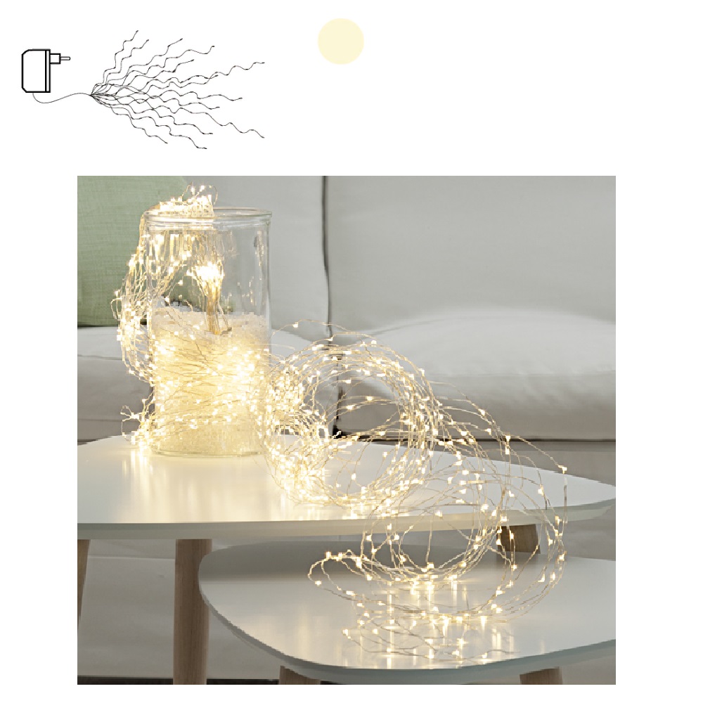 Гирлянда DEW DROP 720 ламп LED 12 шт*100 см 12 шт*200 см 12 шт*300 см дневной/1