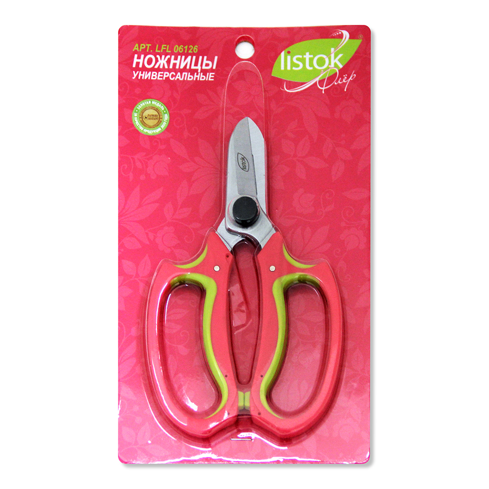 Ножницы LISTOK ФЛЁР универсальные  /72