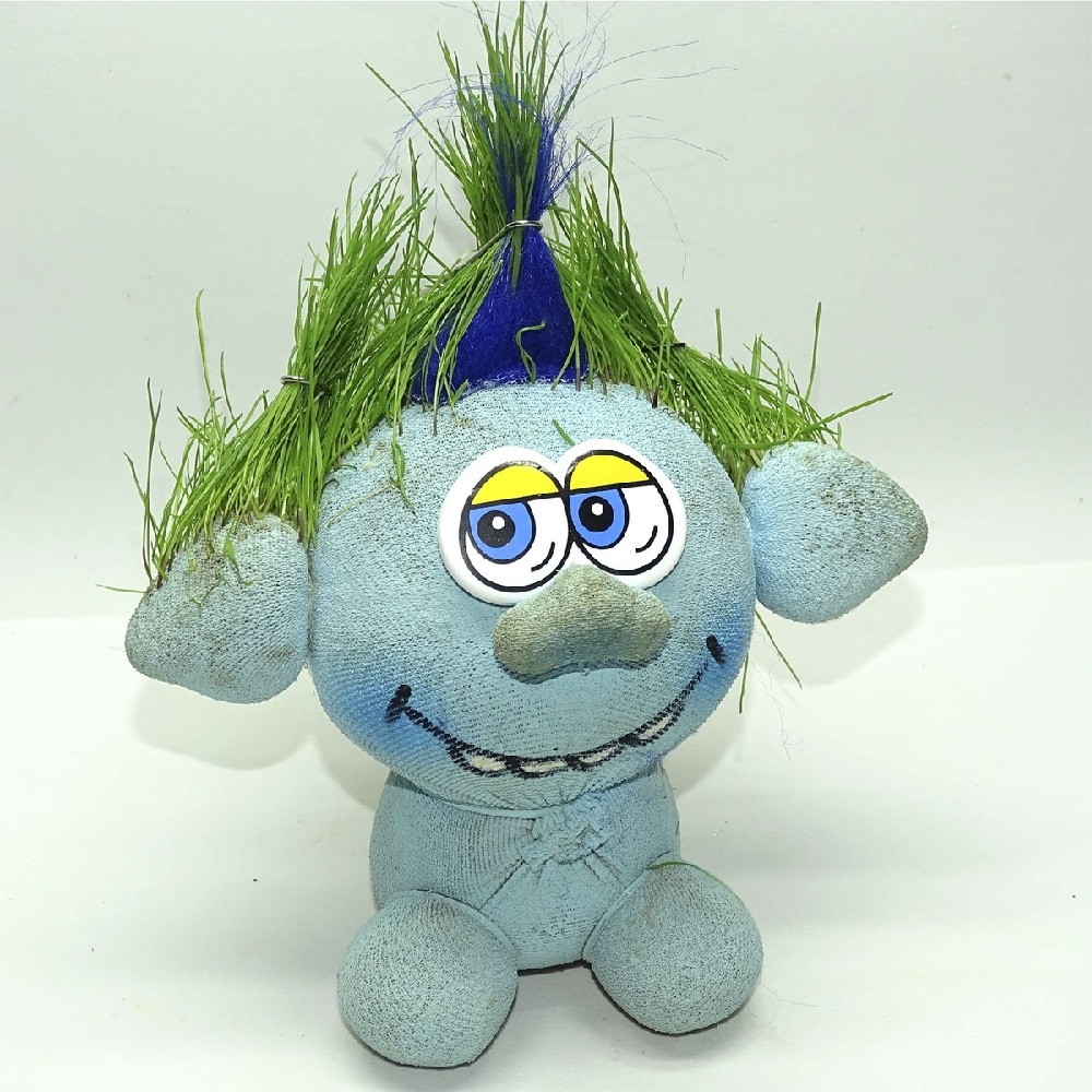 Травянчик ТРОЛЛЬ ГОЛУБОЙ  /1/18