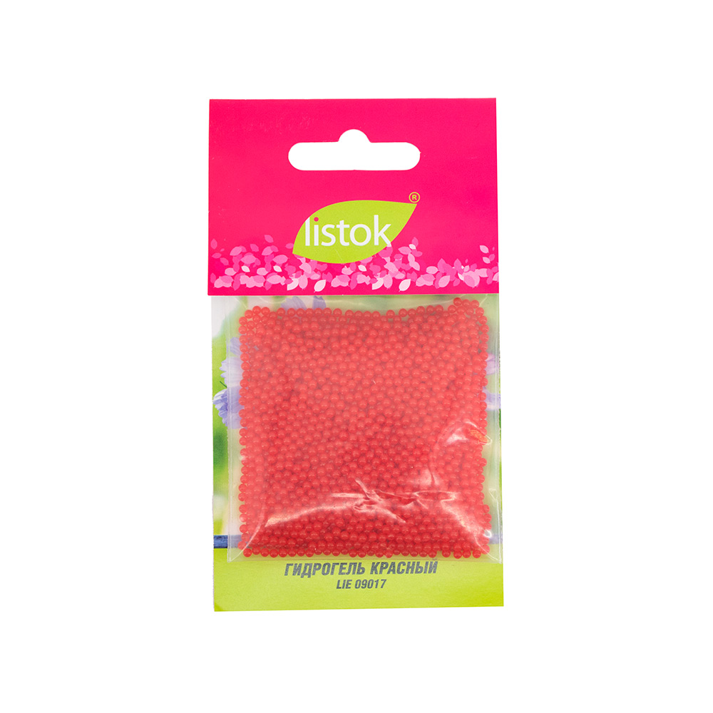 Гидрогель LISTOK КРАСНЫЙ 20гр  /400