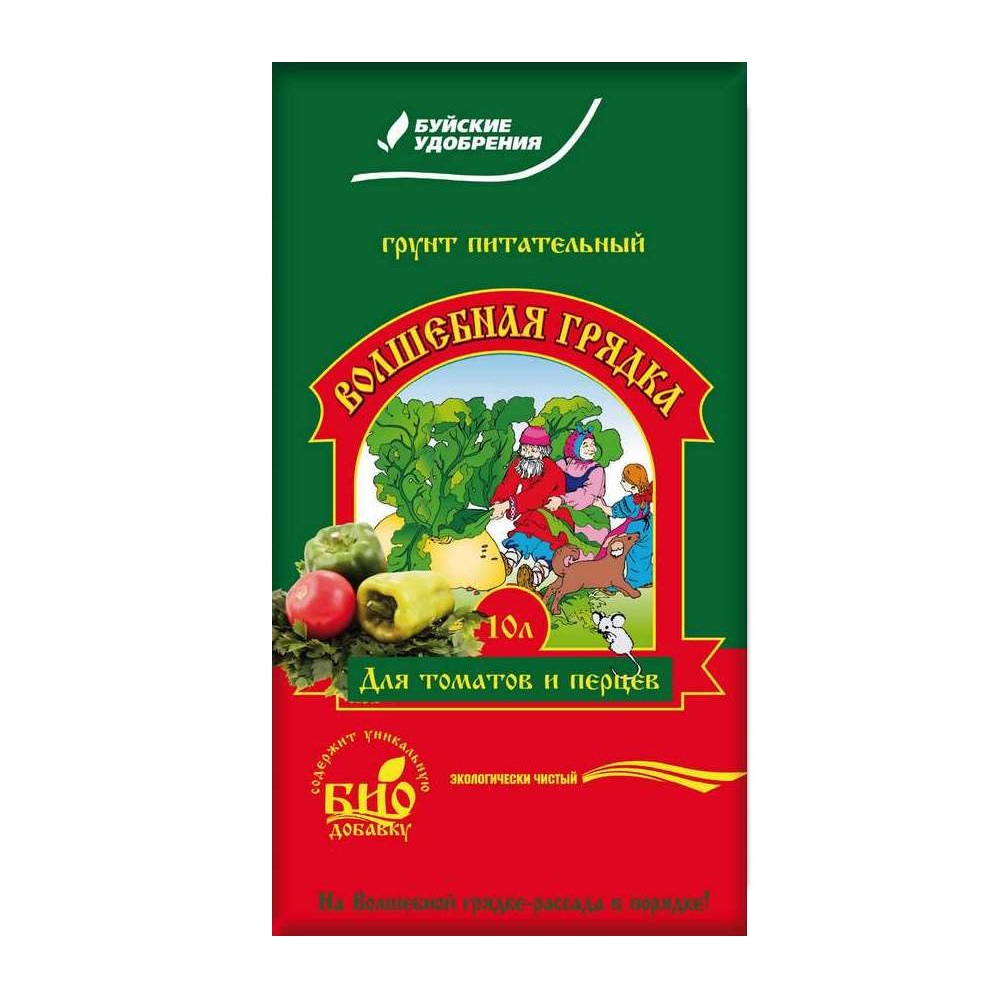 Грунт БХЗ Волшебная грядка для томатов и перцев 10л /4/180/168