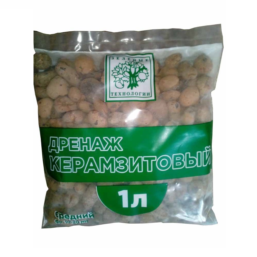 Дренаж керамзитовый 1л 10-20мм/20