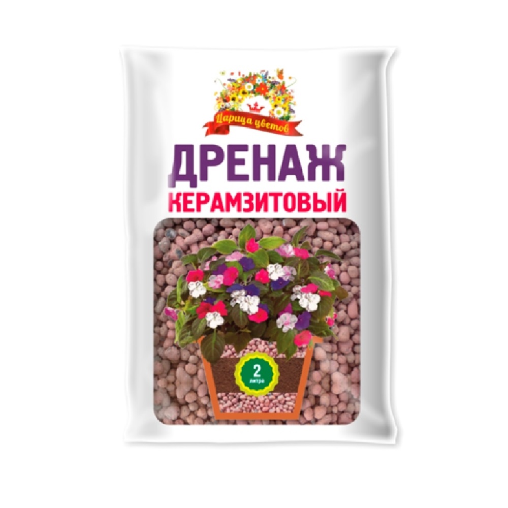 Дренаж ЦАРИЦА ЦВЕТОВ крупный 2л  /10/630/730