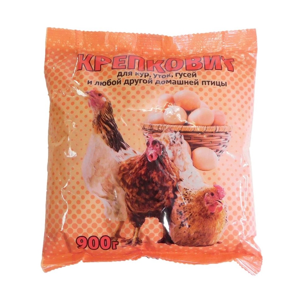 КРЕПКОВИТ д/кур, гусей, уток ВХ 900гр/10