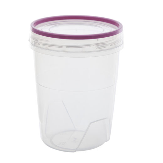 Банка для хранения продуктов 0,6л Премиум с герметичной крышкой /32							