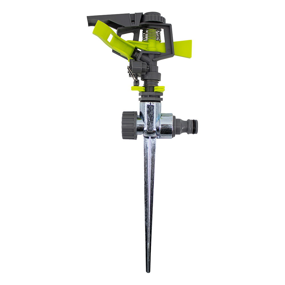 Разбрызгиватель LISTOK импульсный на пике металлический проходной /48