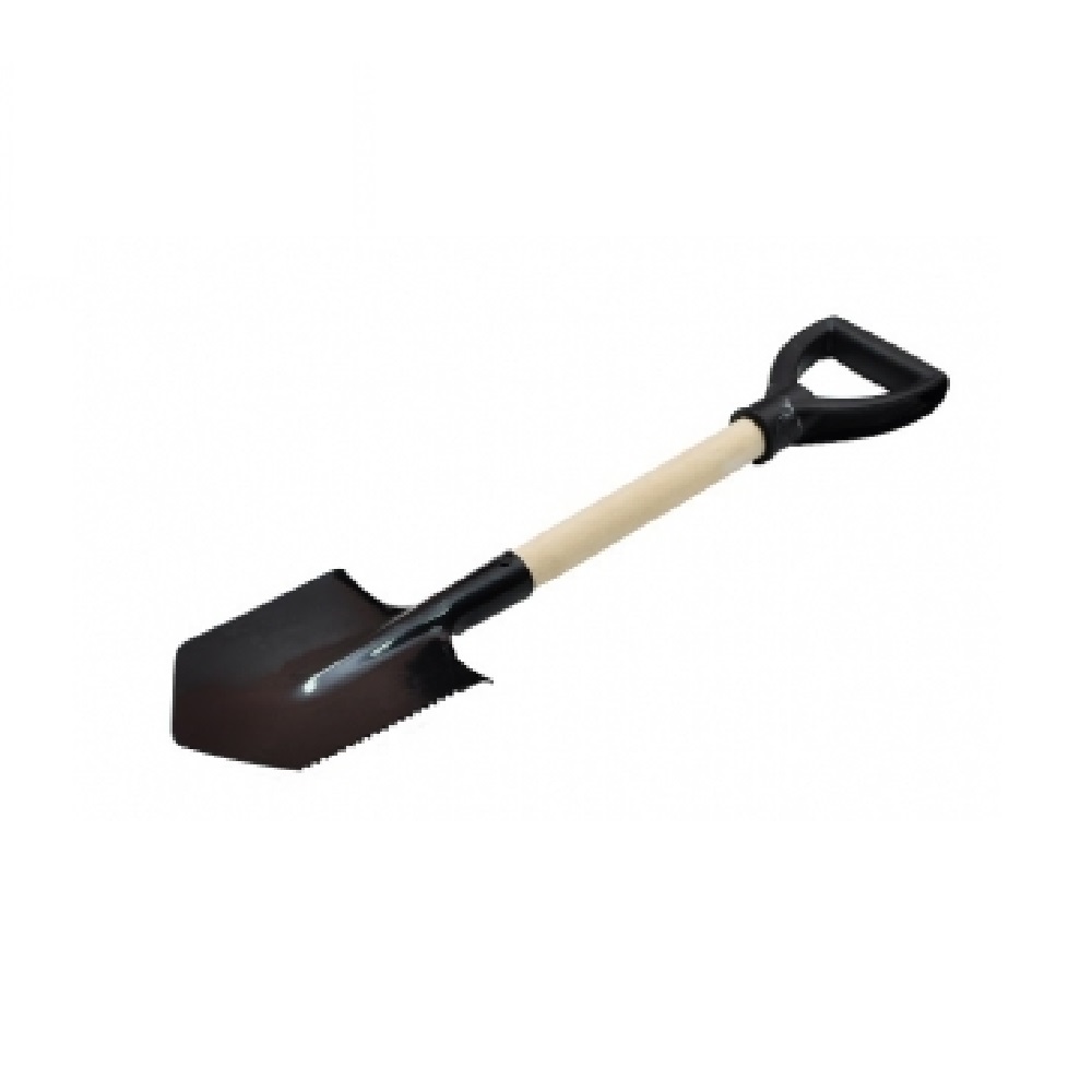 Лопата туристическая с зубчиками, с/ч, V-руч