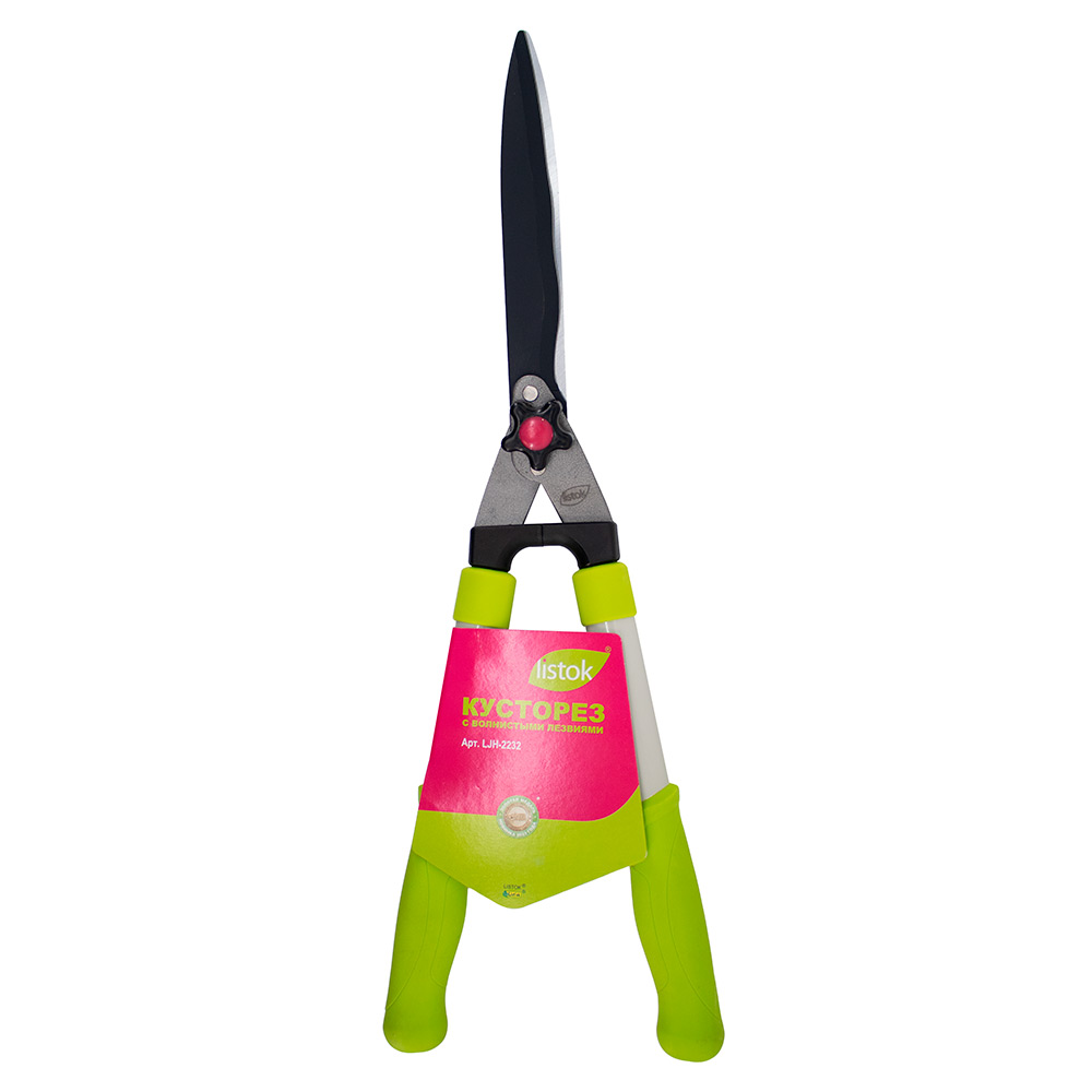 Кусторез LISTOK с волнистыми лезвиями /6/12