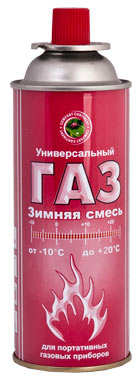Газ Сontinent сomfort д/портат.газовых приборов Зимняя смесь 400мл/12