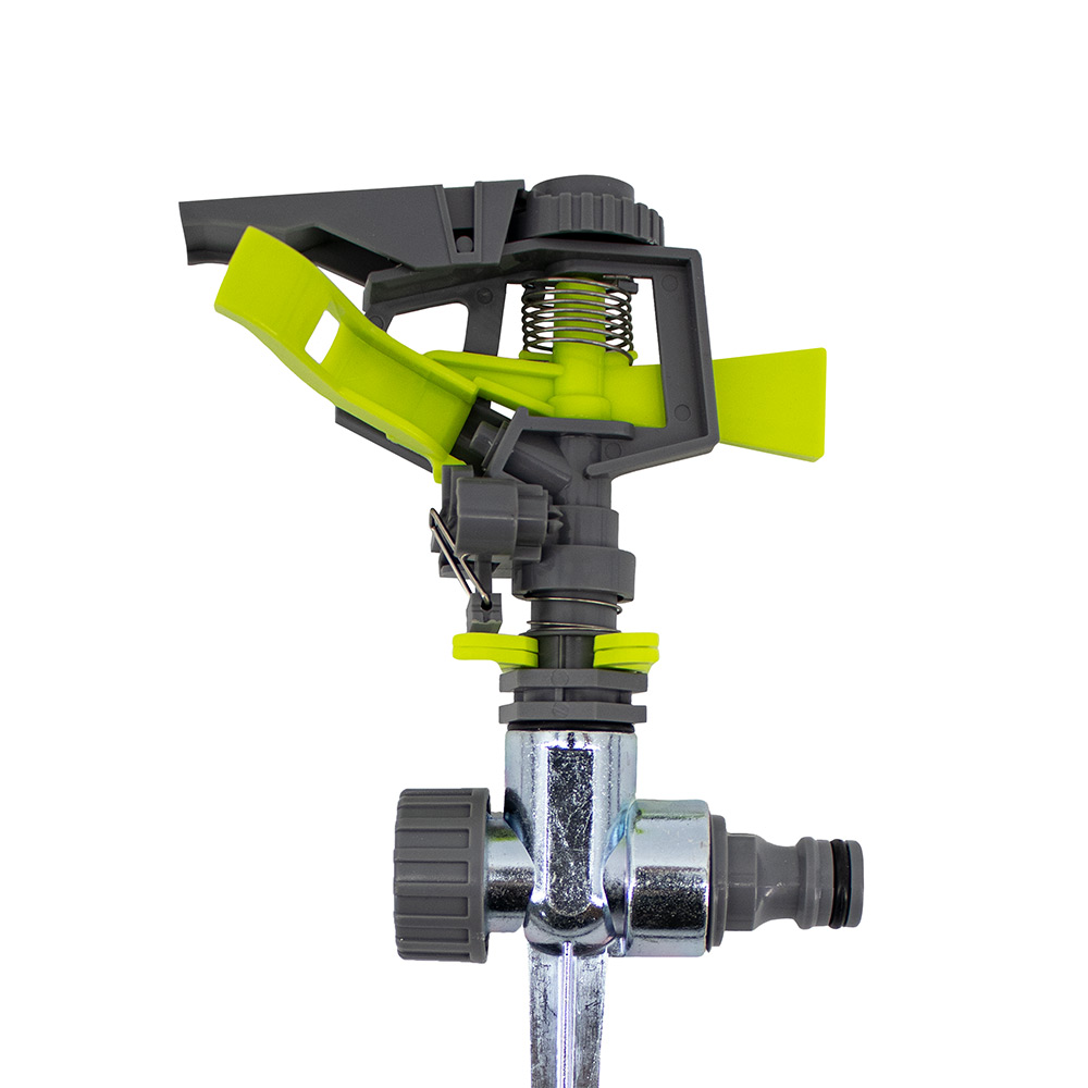 Разбрызгиватель LISTOK импульсный на пике металлический проходной /48