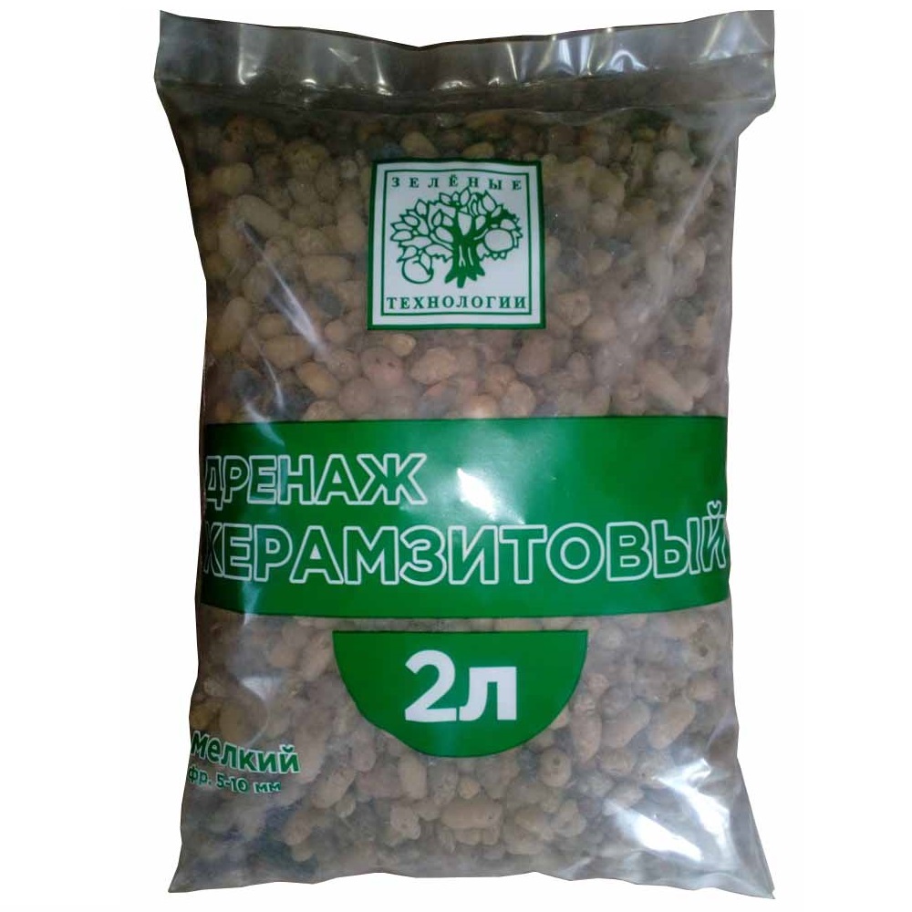 Дренаж керамзитовый 5-10мм 2л /10