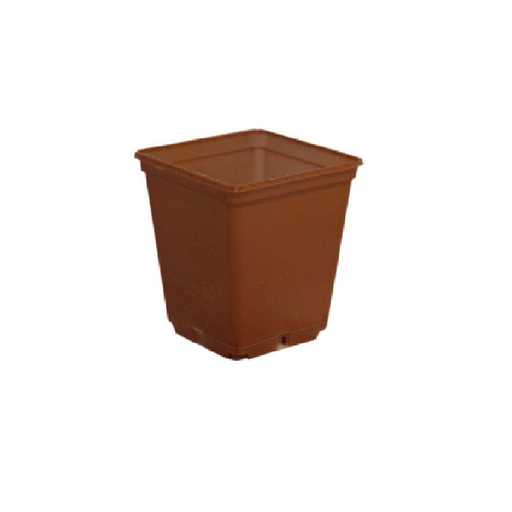 Горшок для рассады  0,5л  терракот квадрат  /20/1000