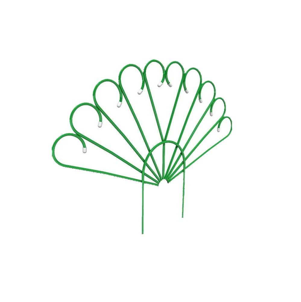 Заборчик декоративный  "Павлин" металлический /