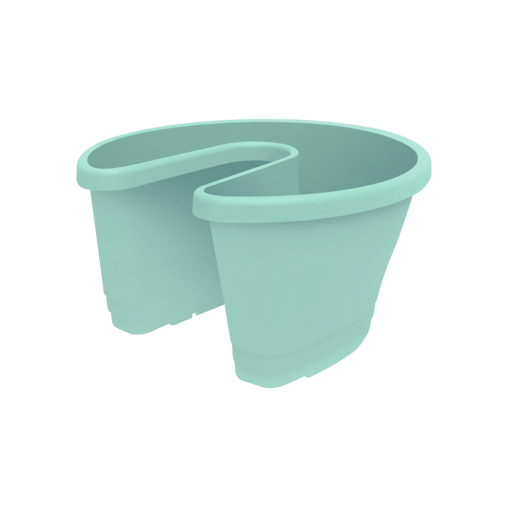 Горшок пластиковый КОРСИКА ДОР СТОППЕР МИНТ  /1
