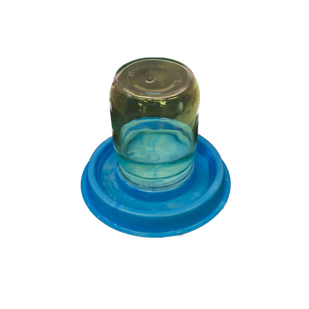 Поилка ВАКУУМНАЯ под стеклянную банку/200