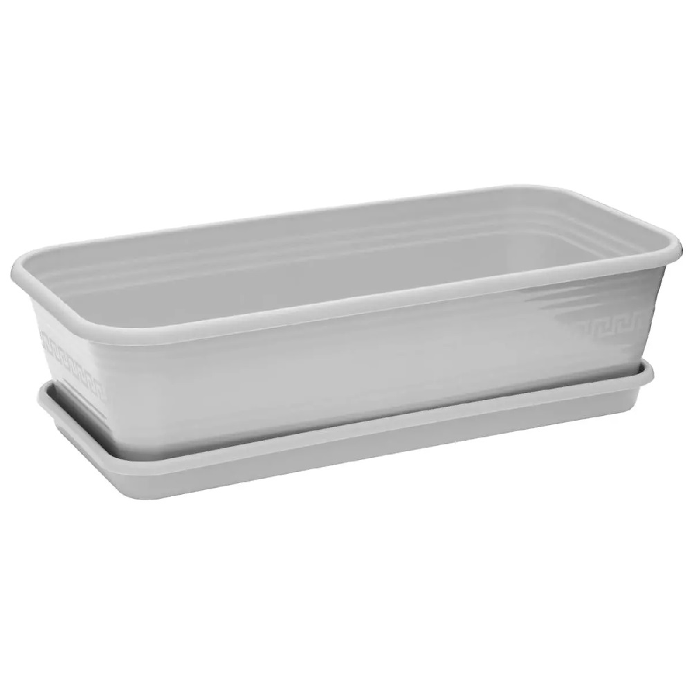 Ящик для рассады серый  450  /30