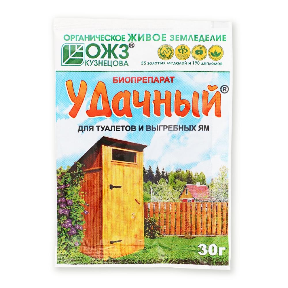 Биопрепарат УДачный для туалетов 30гр /40