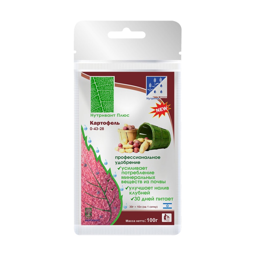 Нутривант Плюс Картофель 100г /15/90																							