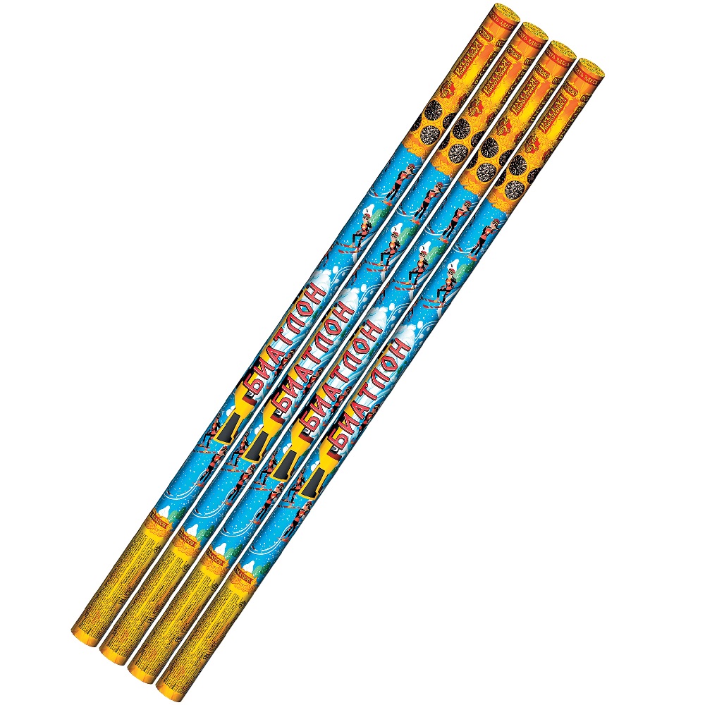 Римская свеча БИАТЛОН 4шт /24