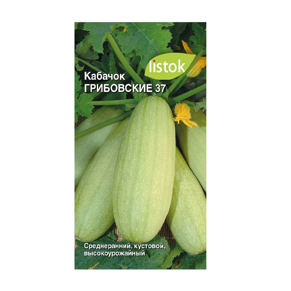 Кабачок Грибовские 37  10шт/10