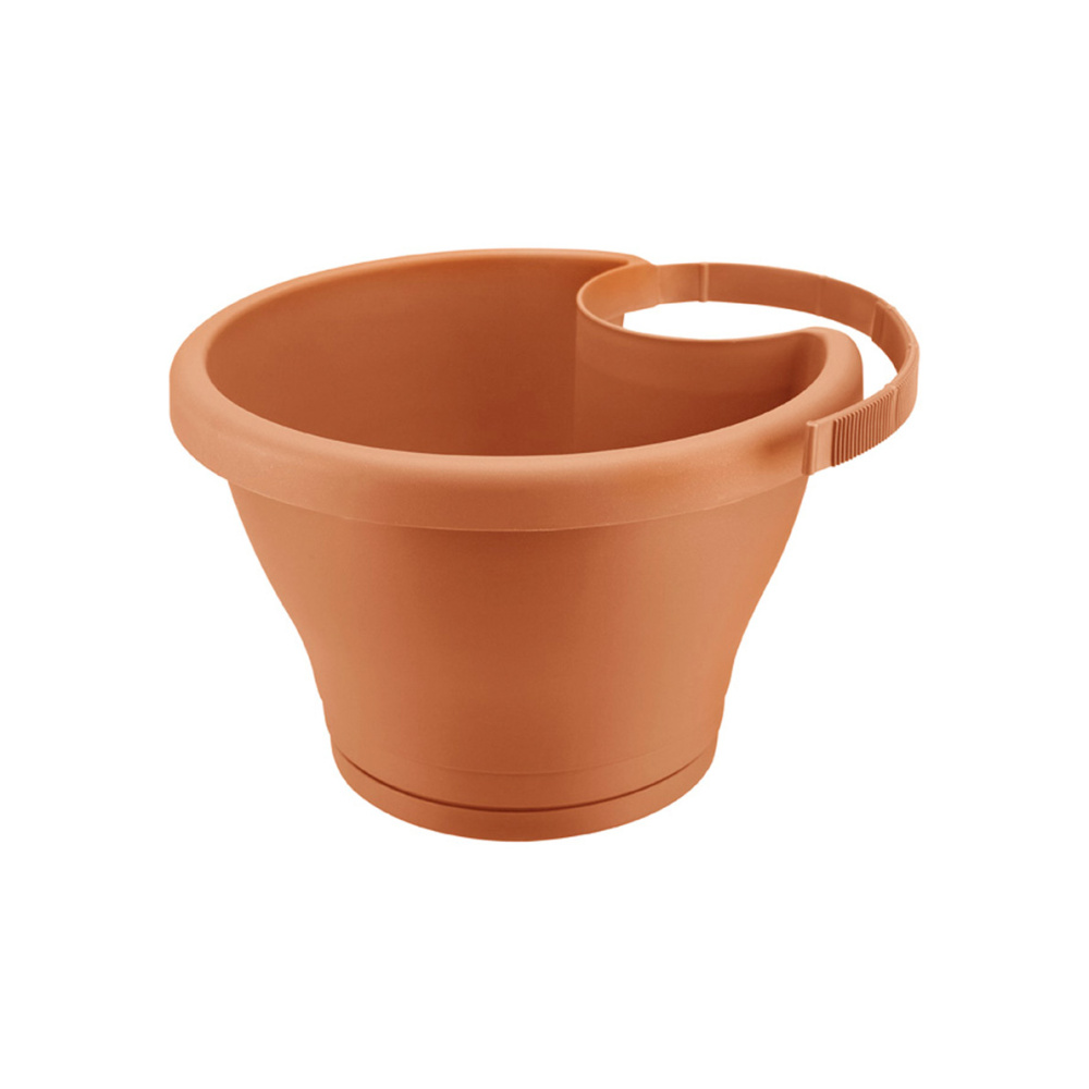 Горшок пластиковый КОРСИКА ДРЭЙНПАЙП КЛИККЕР d24 ТЕРРА/10