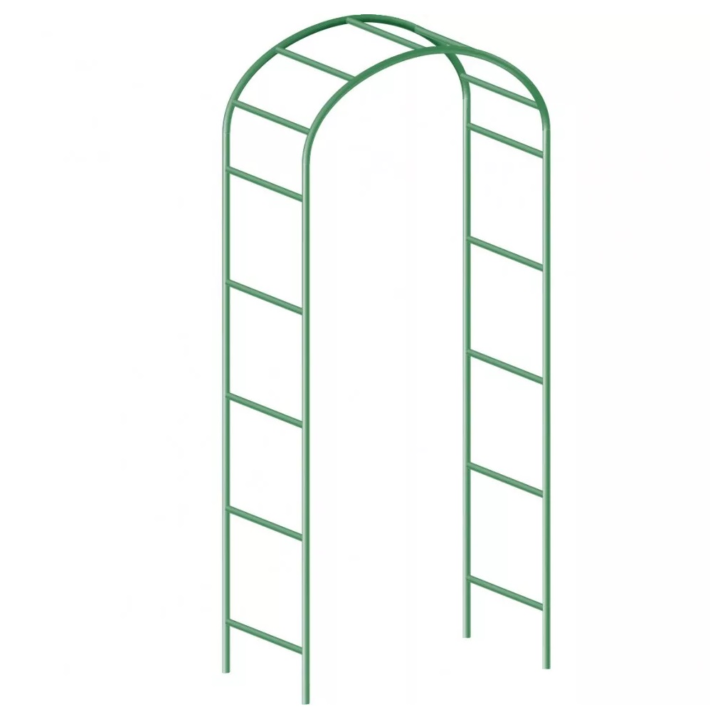 Арка садовая широкая"Лесенка" /1