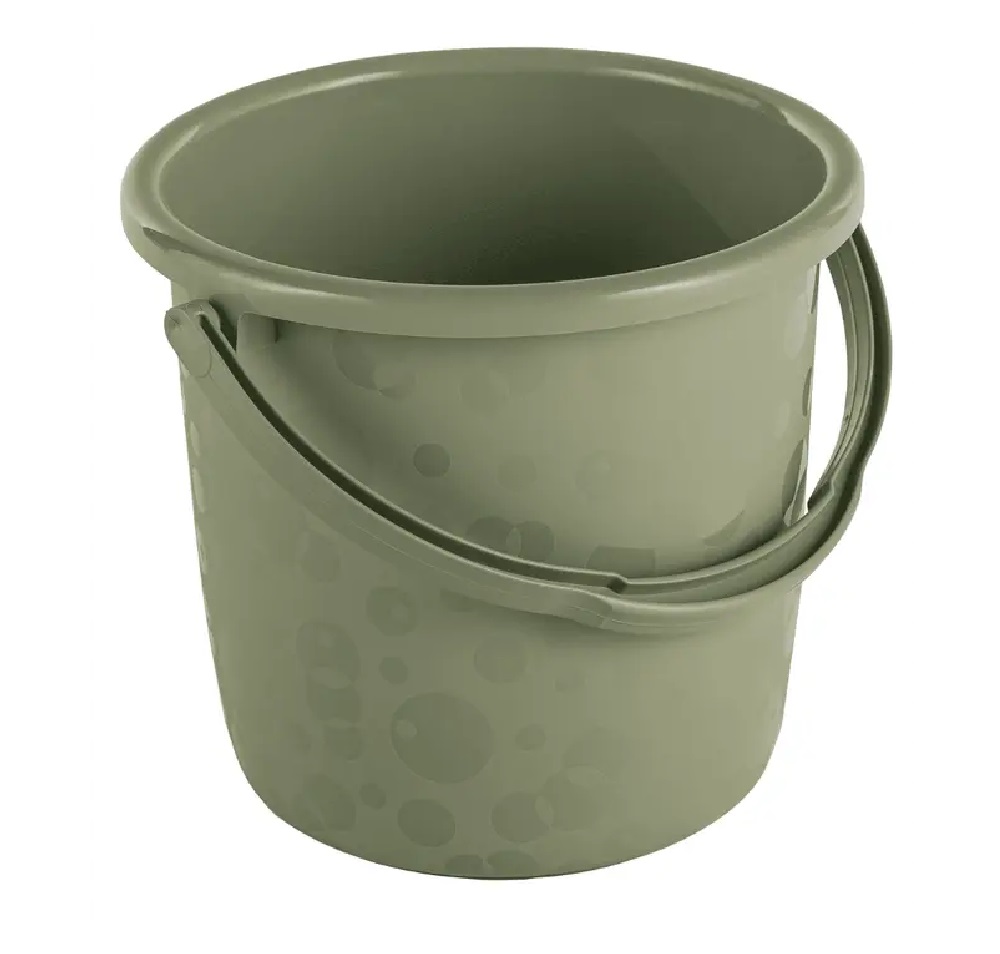 Ведро Люкс 8л (оливковый)/1