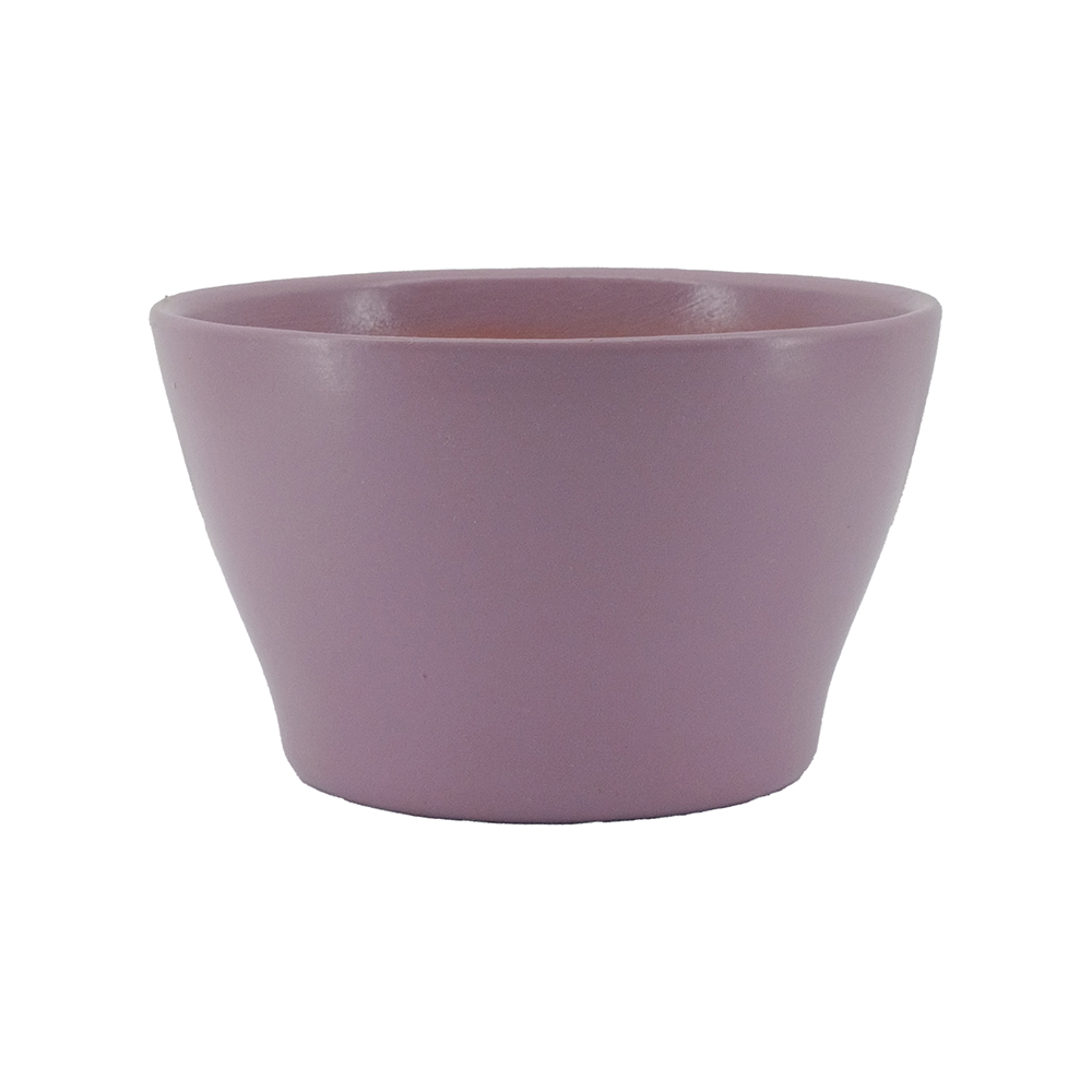 Горшок керамический Беллита ГЛЯНЕЦ лаванда 0,45л. /12