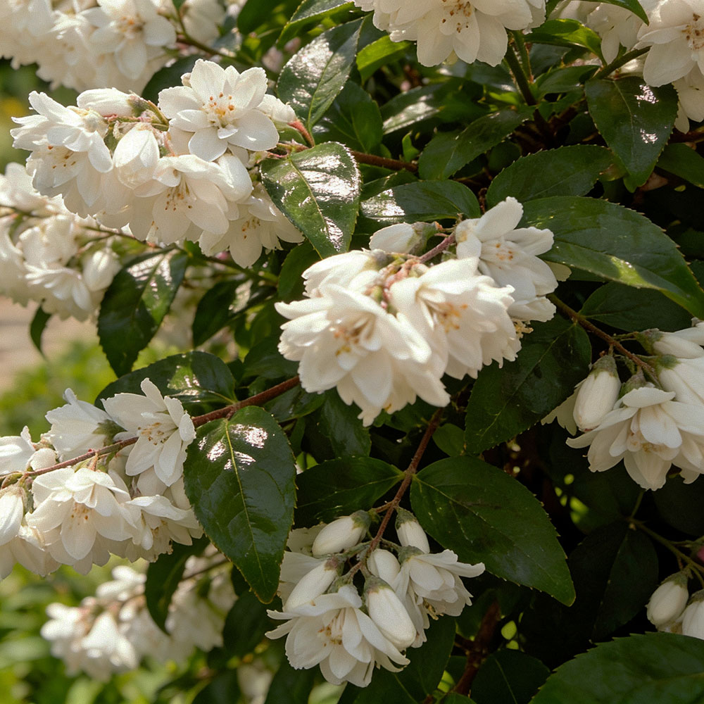 Дейция городчатая Прайд оф Рочестер С5 1шт/Deutzia crenata Pride of Rochester