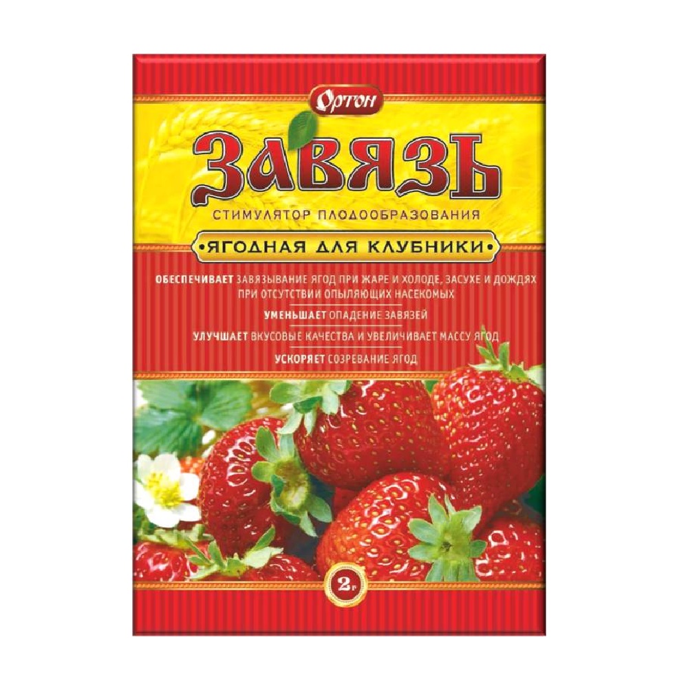 ЗАВЯЗЬ ОРТОН  ЯГОДНАЯ ДЛЯ КЛУБНИКИ 2гр  /300