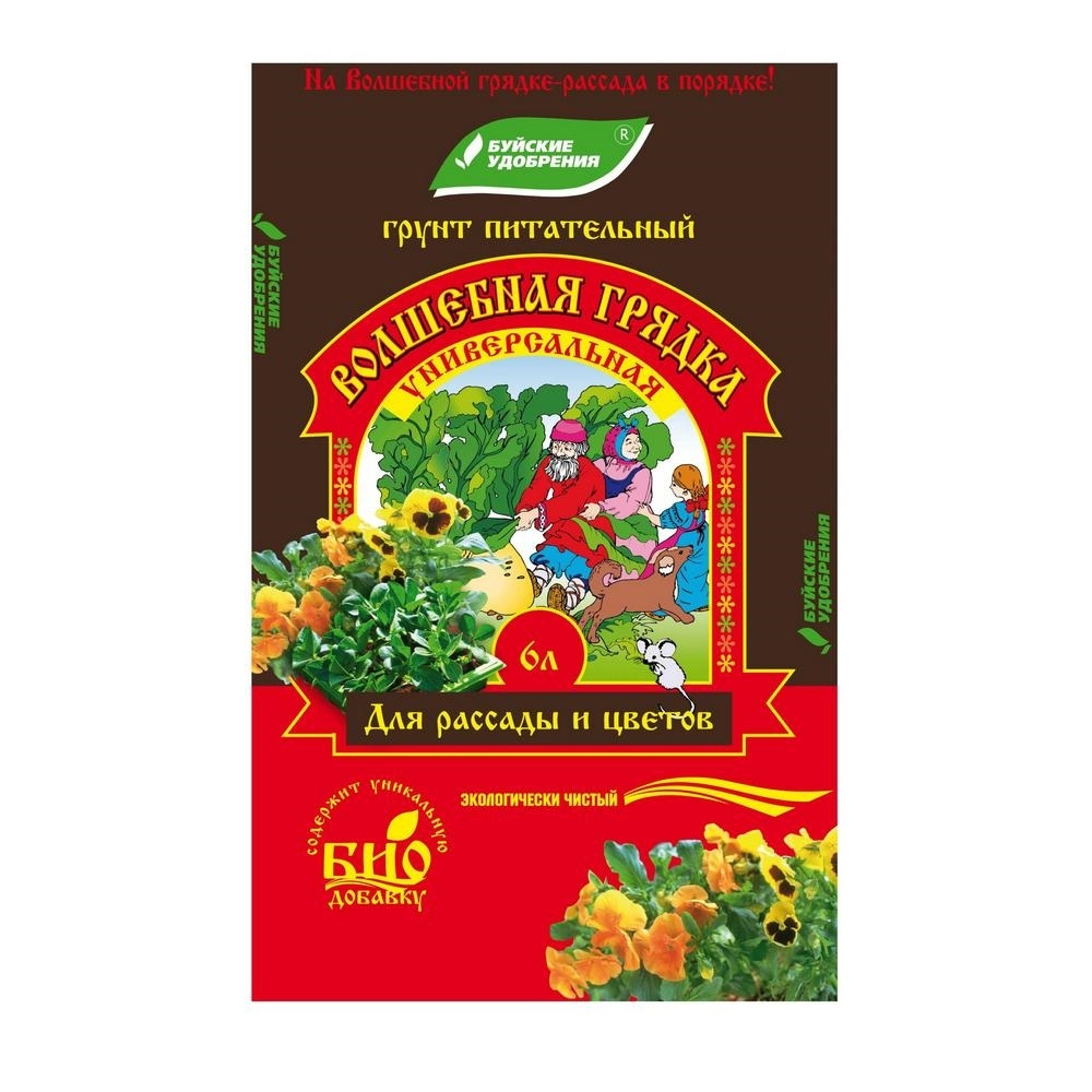 Грунт БХЗ Волшебная грядка универсальная 6л /6/270
