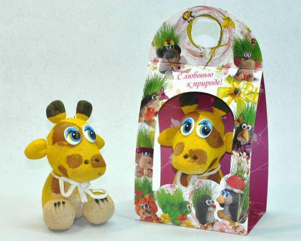 Травянчик ЖИРАФ 1/18