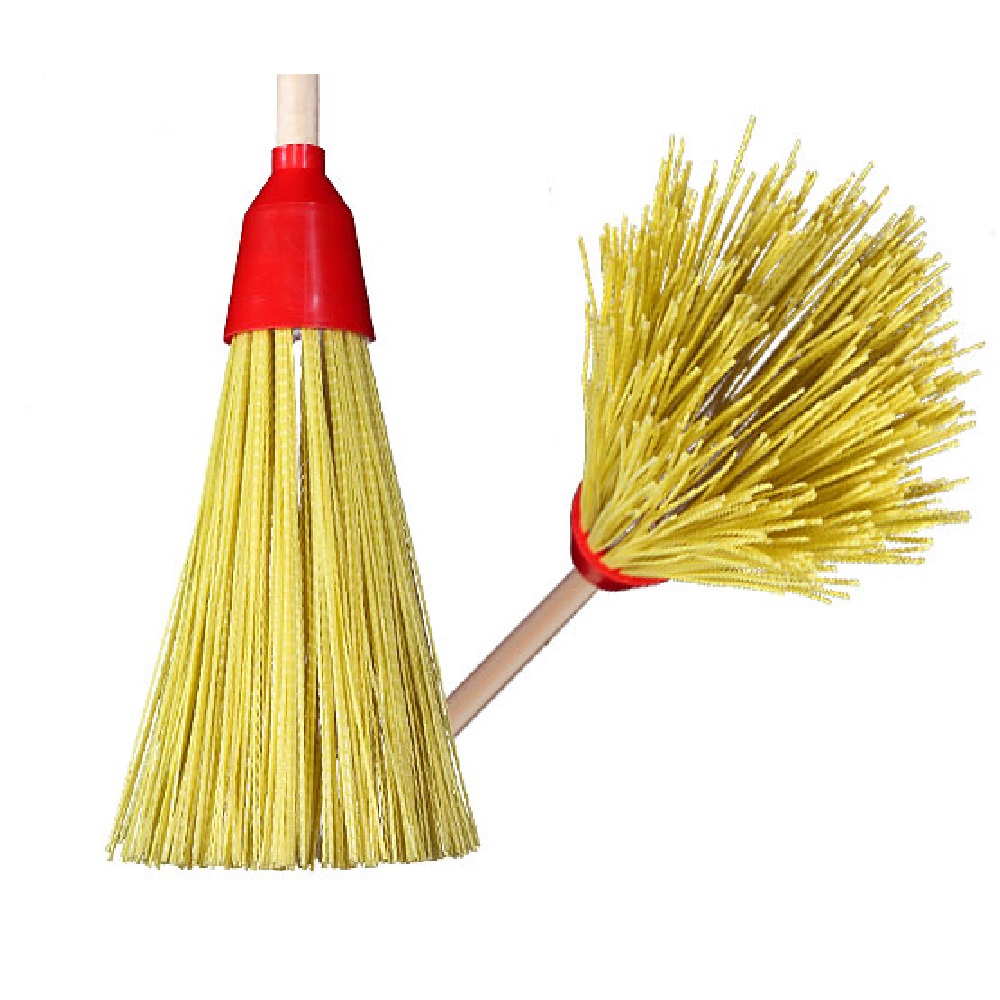 Метла полипропиленовая №10 круглая с черенком  /10